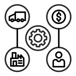 Circular Supply Chain  Icon