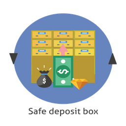 Safe Deposit Box  Icon