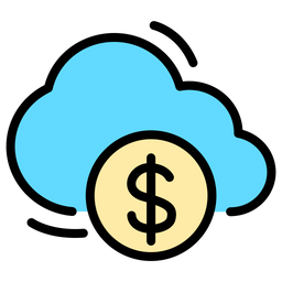 Cloud Dollar  Icon