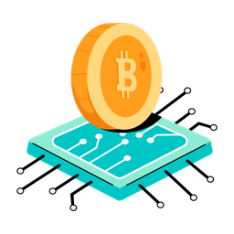 Red bitcoin  Icono