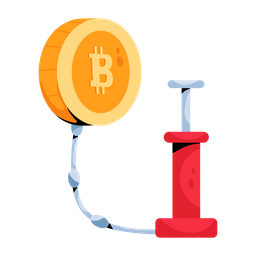 Bitcoin Inflation  Icon