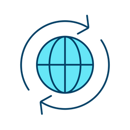 Global connectivity  Symbol