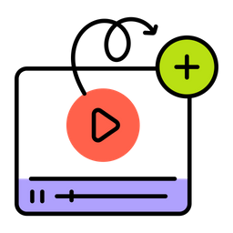 Add Video  Icon