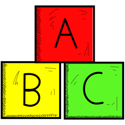 Alphabet block  Icon