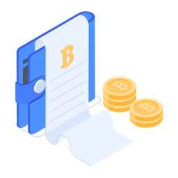 Bitcoin Payment Mobile Icon