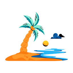 Beach View  Icon