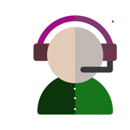 Call Center Agent  Icon