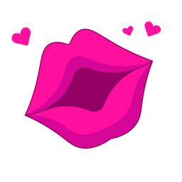 Kiss mark  Icon