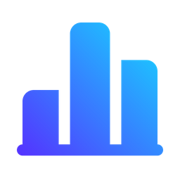 Gráfico de barras  Icono