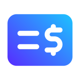 Bank check  Icon