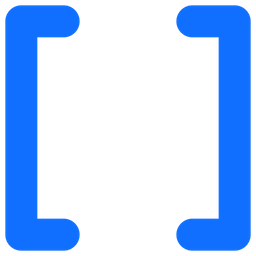 Math Symbols Brackets Square Icon