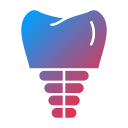 Implante dentário  Ícone