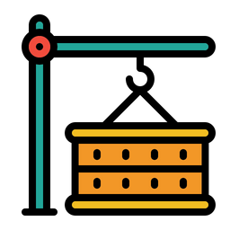 Guindaste de carga  Ícone
