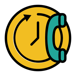 Hours Support  Icon