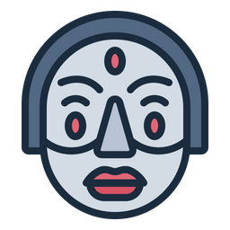 Korean Mask  Icon