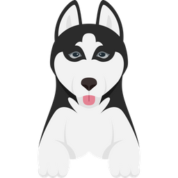 Siberian Huskies Dog Animal Icon