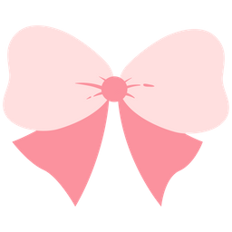 Mini pink bow presen  Icon