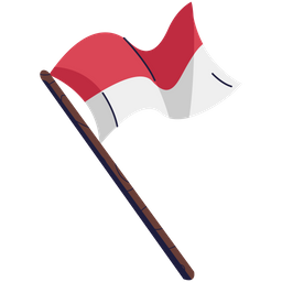 Indonesian flag  Icon