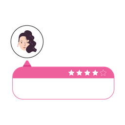 Female testimonial  Icon