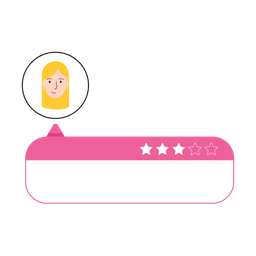 Female testimonial  Icon