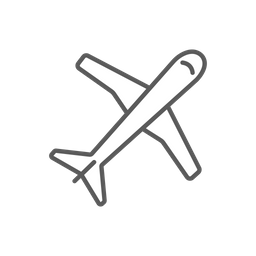 Airplane  Icon