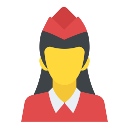 Air Hostess  Icon