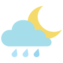 Cloudy Rain  Icon