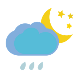 Raining Night  Icon