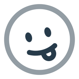 Círculo divertido emoji  Icono