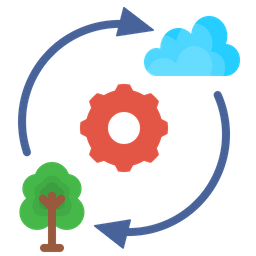 Carbon Emissions Reduction  Icon