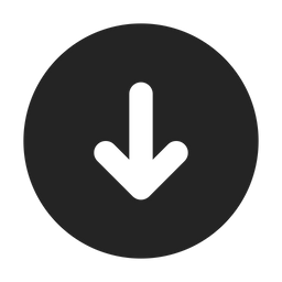 Arrow Down Circle  Icon