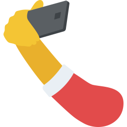 Selfie Hand Mobile Icon