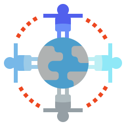 Global connection  Icon