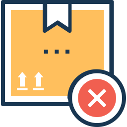 Cancel delivery  Icon