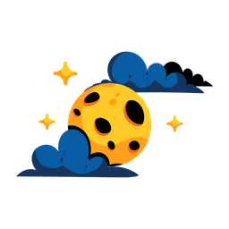 Cloudy Sun  Icon