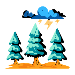 Forest Lightning  Icon