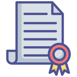 Certificate  Icon