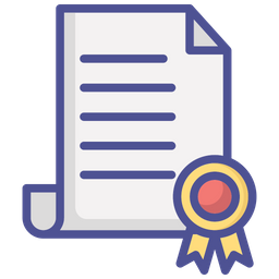 Certificate  Icon