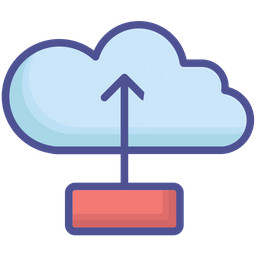 Sinfonia de transferência em nuvem  Ícone