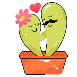 Cactus love  Icon