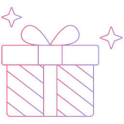 Christmas gift box  Icon