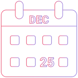 Christmas calendar  Icon