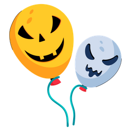 Halloween Balloons  Icon