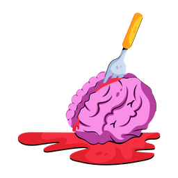 Eating Brain  Icon