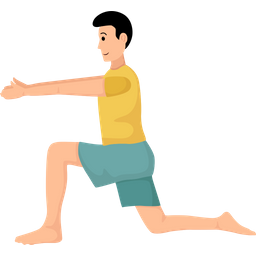 Anjaneyasana  Icon