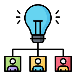 Idea Sharing  Icon