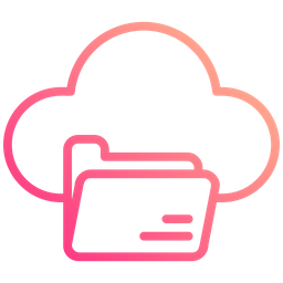 Cloud Storage  Icon