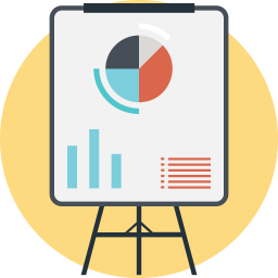 Business statistics  Icon