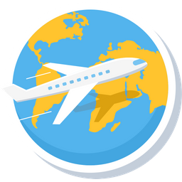 International Travel  Icon