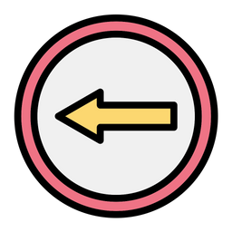 Go Left  Icon